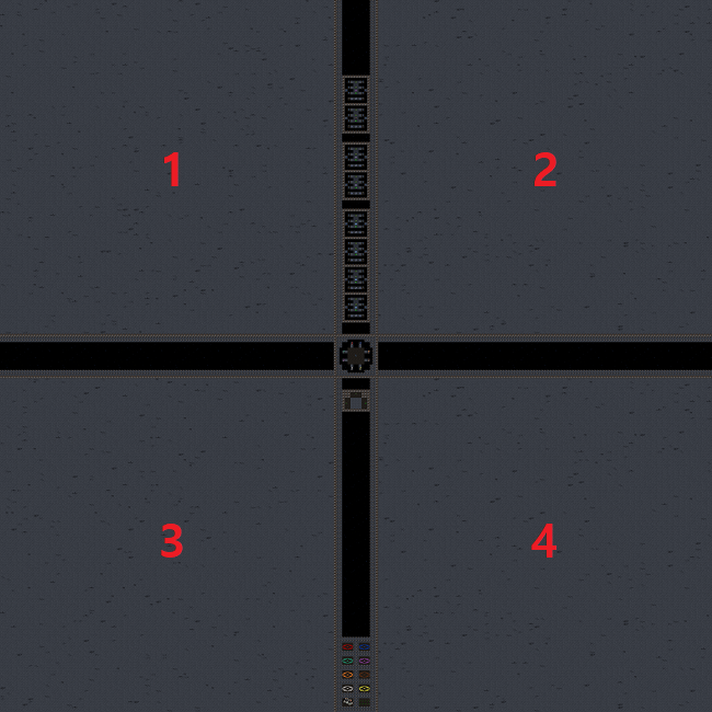 M12T-6 맵에 부여된 번호 M12T-6 맵에 부여된 번호